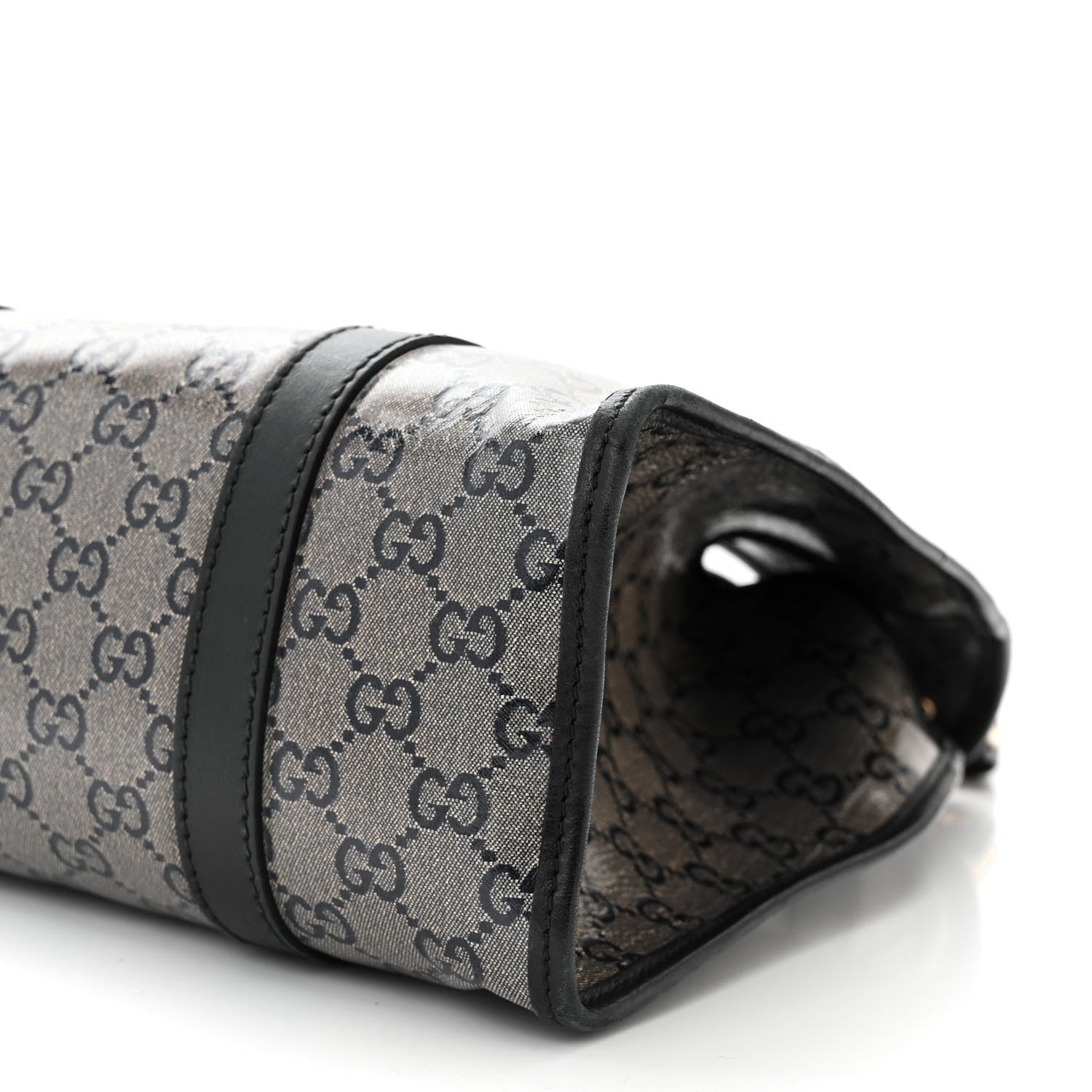 Gucci Crystal Monogram Medium Joy Shoulder Bag Black 10 of 11