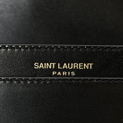 Saint Laurent Box Calfskin Mini Voltaire Shoulder Bag Black 5 of 11