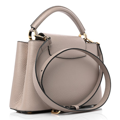 Louis Vuitton Taurillon Capucines BB Galet 3 of 8