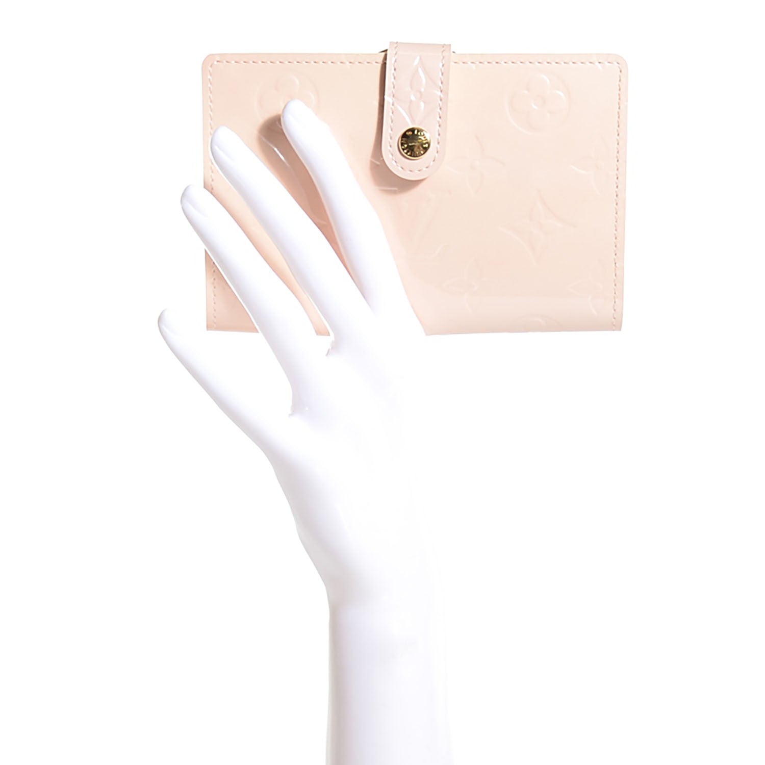 Louis Vuitton Vernis French Purse Wallet Marshmallow 2 of 7