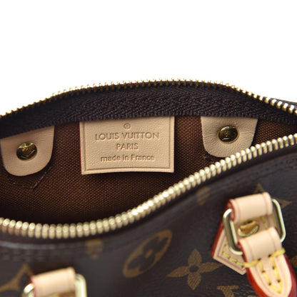 Louis Vuitton Monogram Nano Speedy 6 of 9
