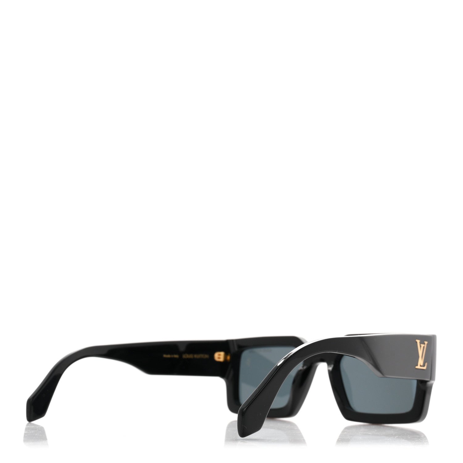 Louis Vuitton LV Clash Mask Square Sunglasses Z1579W Black 3 of 8