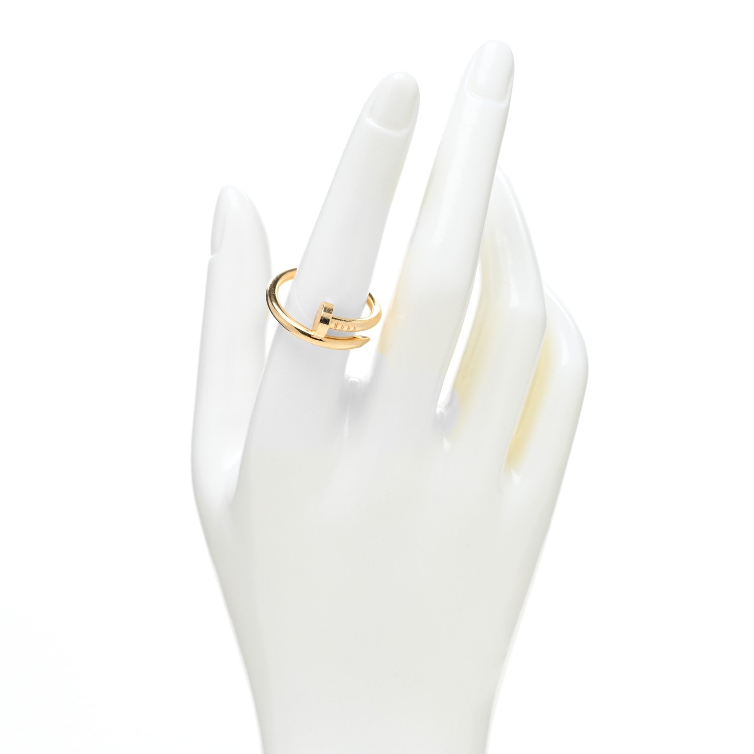 Cartier 18K Yellow Gold Juste Un Clou Ring 58 8.25 2 of 5
