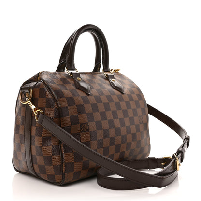 Louis Vuitton Damier Ebene Speedy Bandouliere 25 3 of 11
