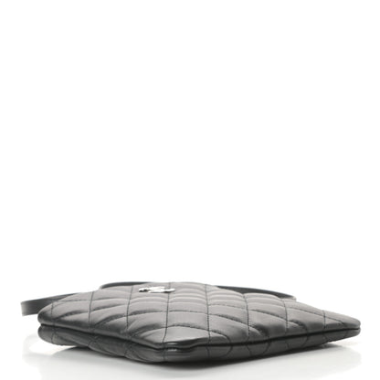 Chanel Lambskin Quilted Crossbody Bag Black 4 of 11