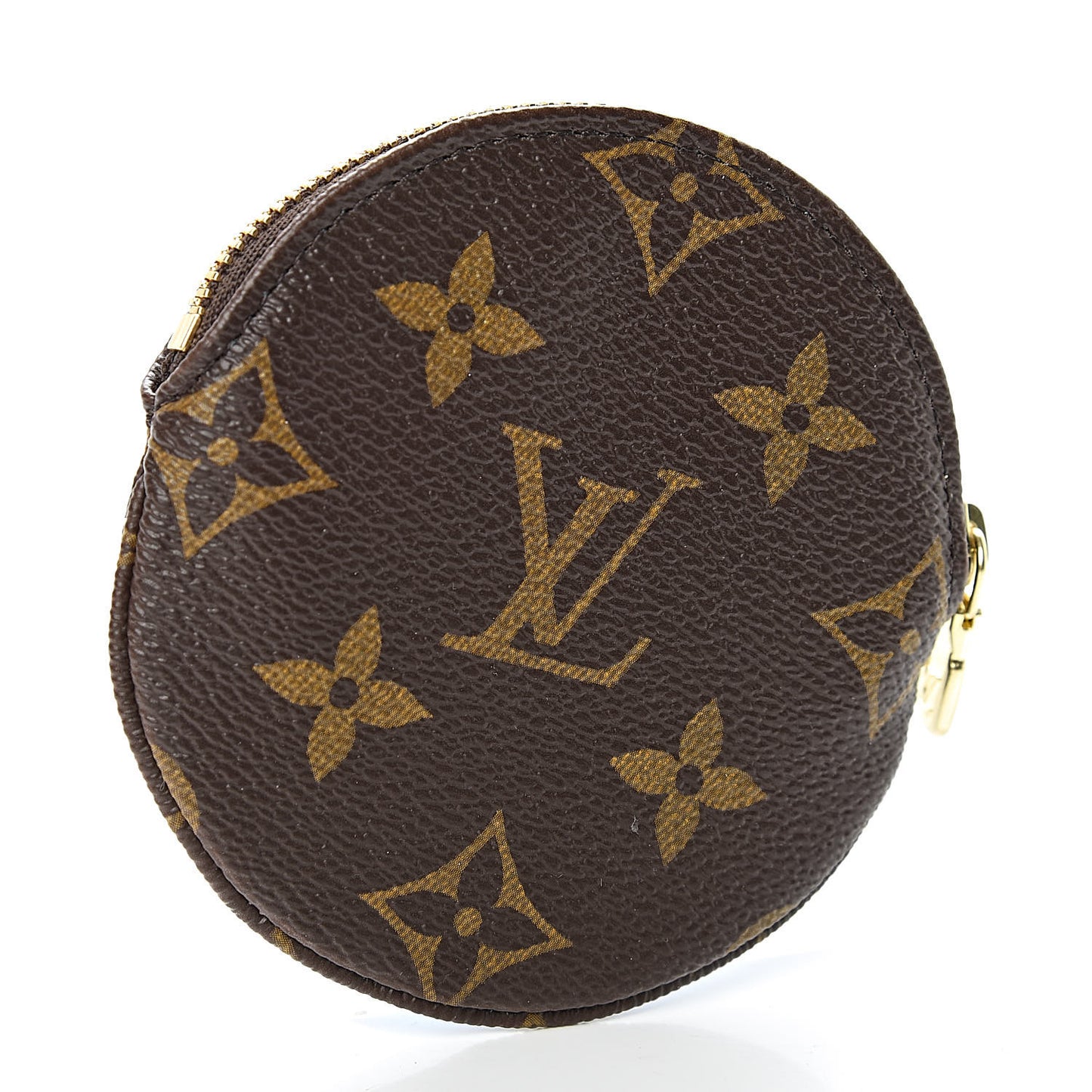 Monogram 2019 Christmas Animation Round Coin Purse Blue