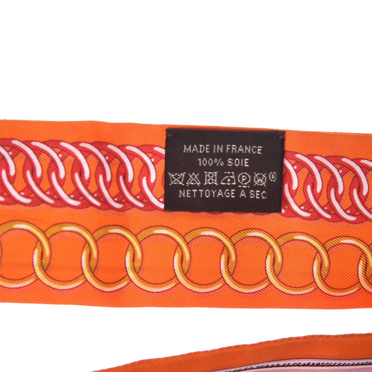 Silk Maillons Twilly Orange Vieux Rose Gold