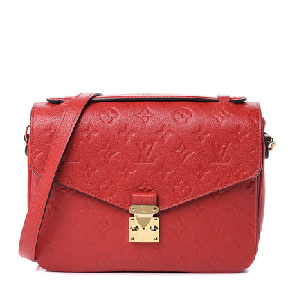 Louis Vuitton Empreinte Pochette Metis Cherry 1 of 9
