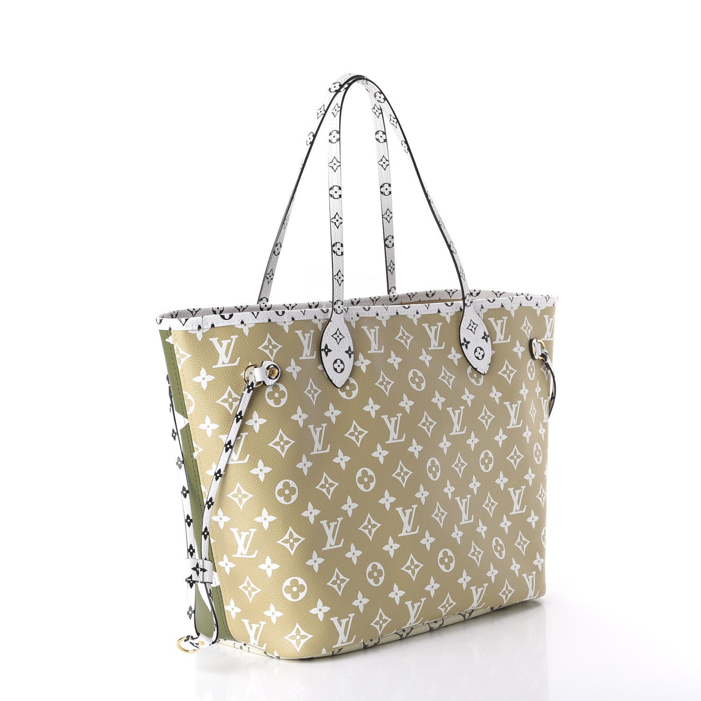 Monogram Giant Neverfull MM Kaki