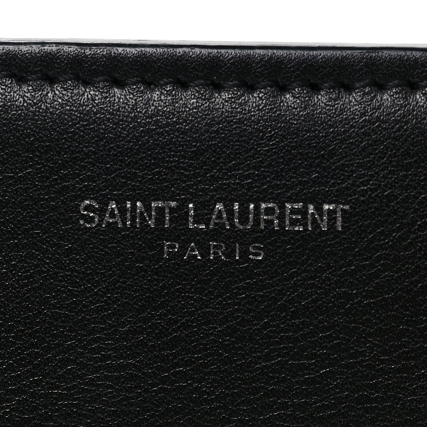 Saint Laurent Smooth Calfskin Small Monogram Cabas Black 7 of 9