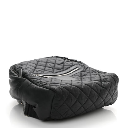 Chanel Nylon Quilted Coco Cocoon Backpack Black 4 of 10