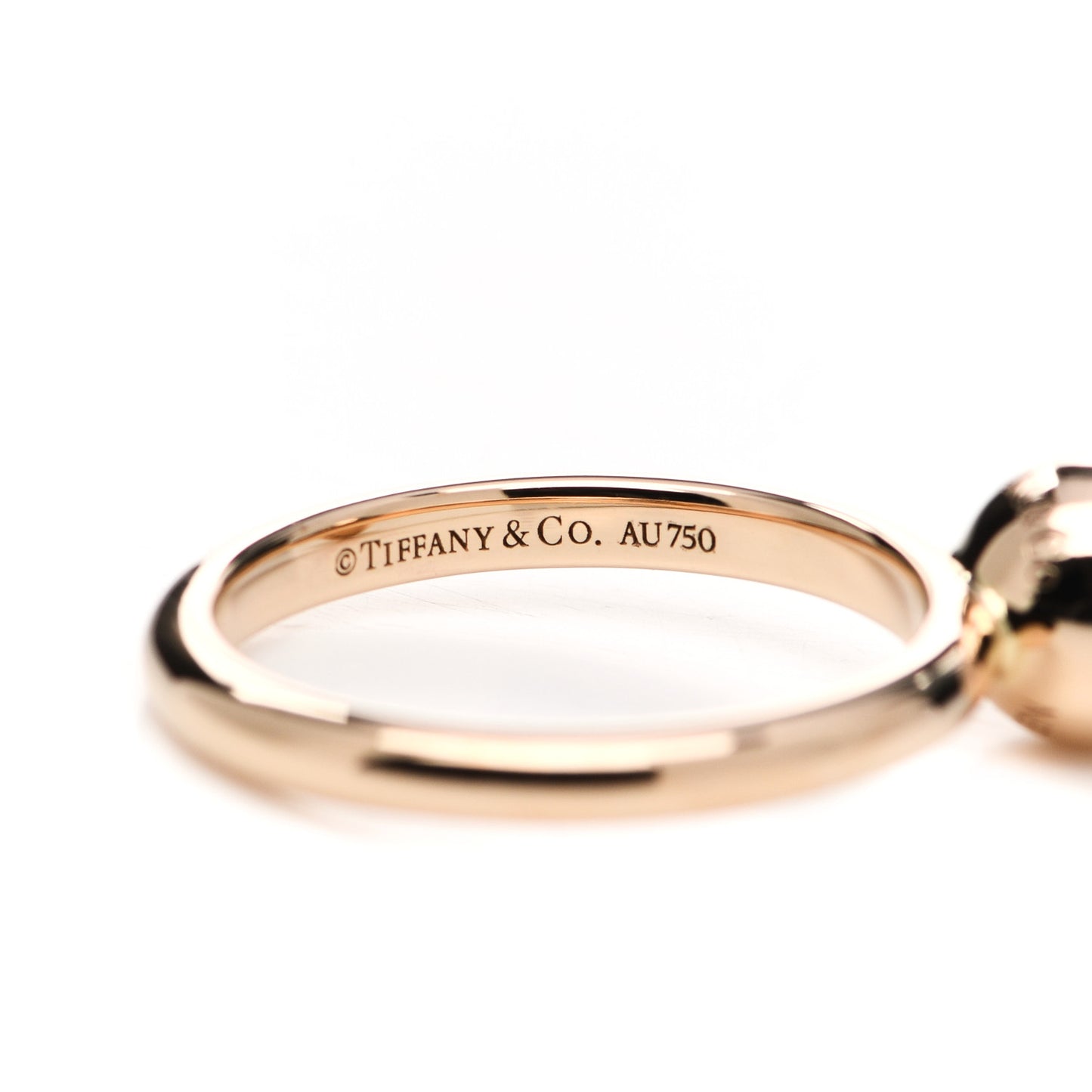 18K Rose Gold 8mm HardWear Ball Ring 54 7