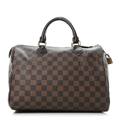 Louis Vuitton Damier Ebene Speedy 30 1 of 5
