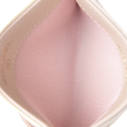 Chanel Iridescent Lambskin Quilted Card Holder Ivory 5 of 8