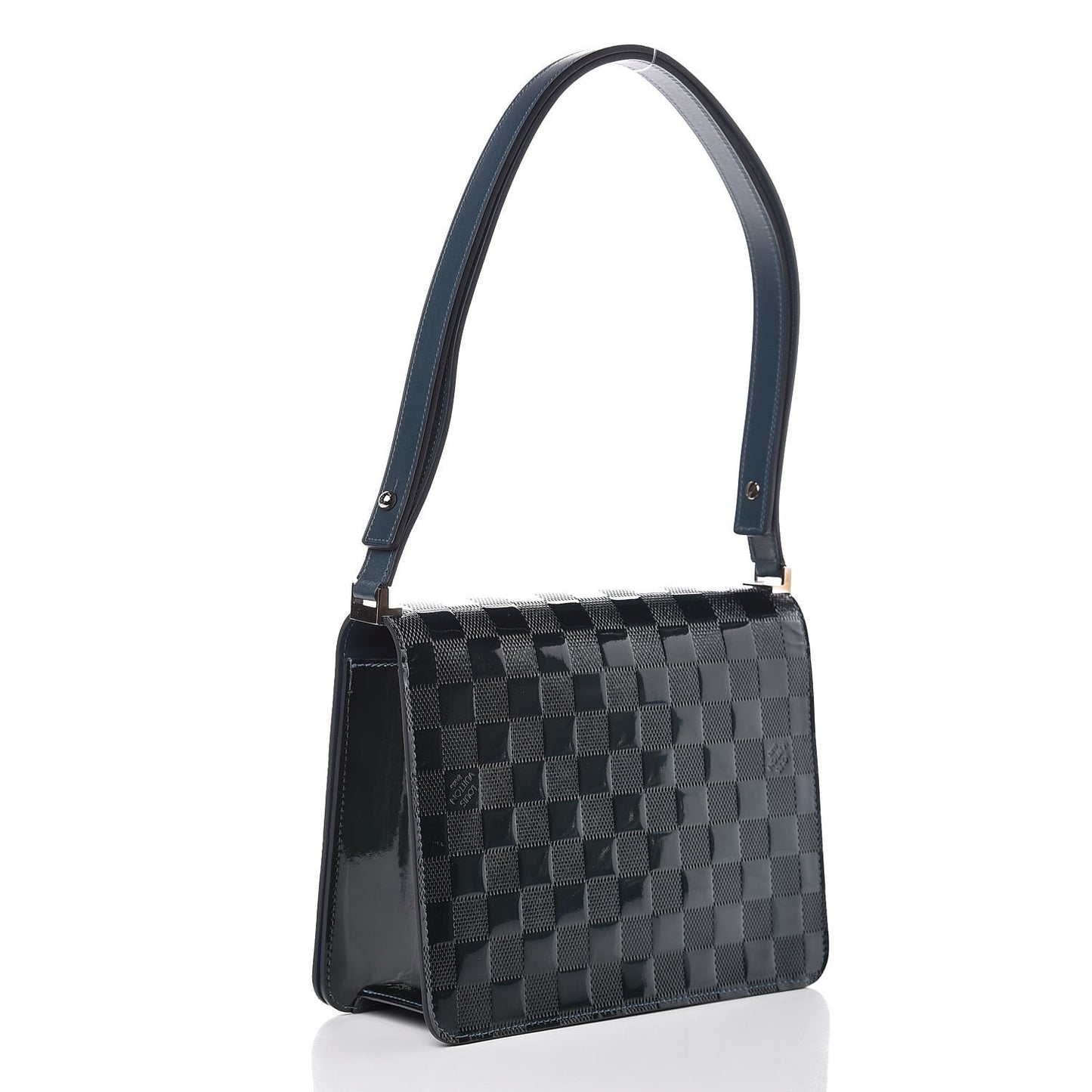 Damier Vernis Cabaret Bag Blue