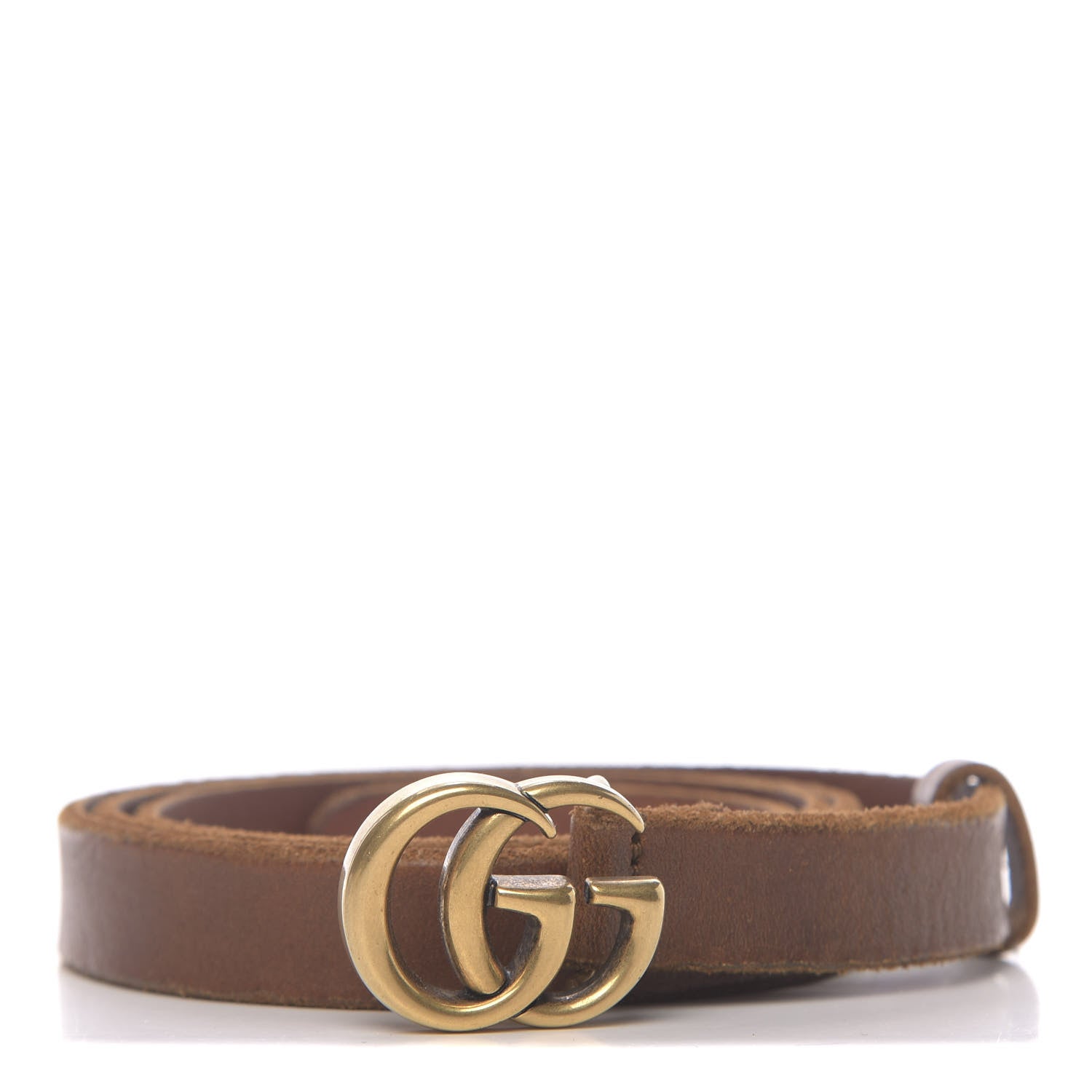 Gucci Faded Calfskin Double G 20mm Belt 100 40 Cuir 1 of 5