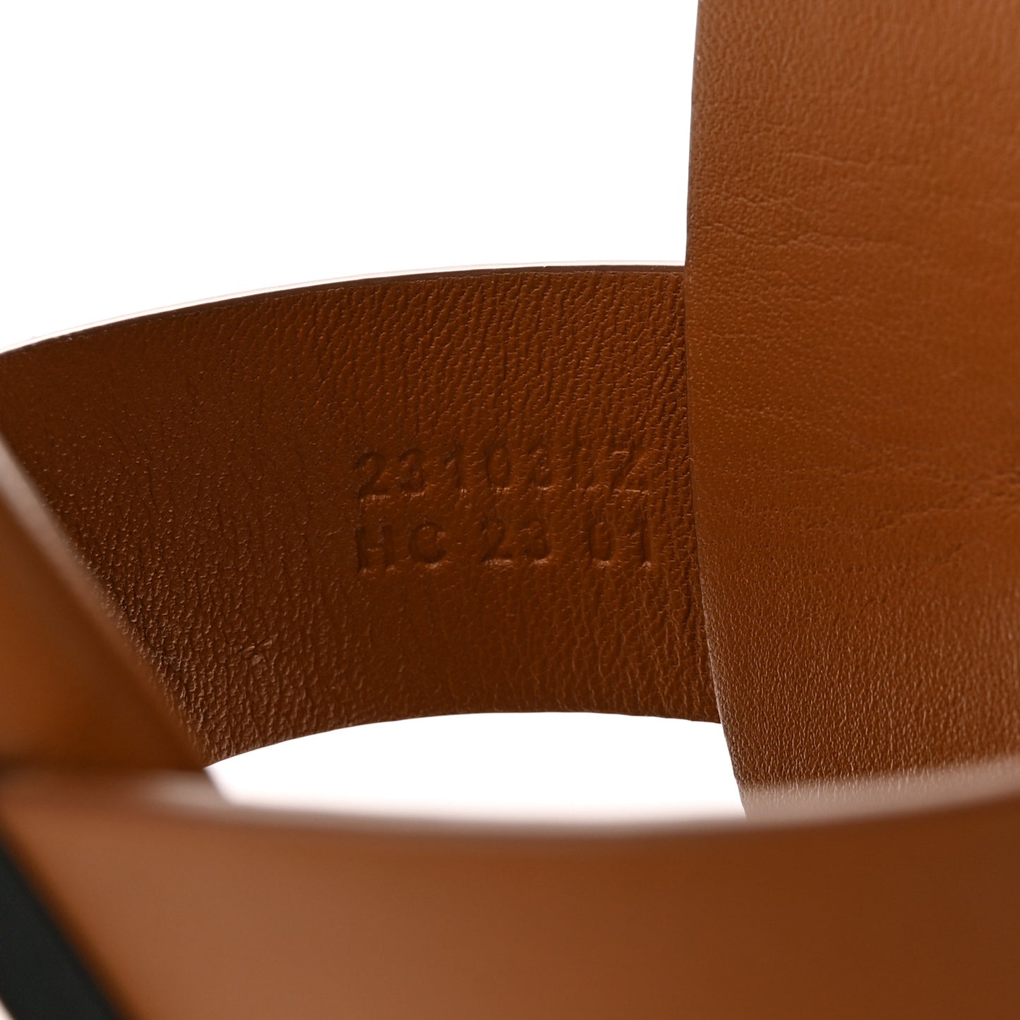 Calfskin Womens Galerie Sandals 40 Gold