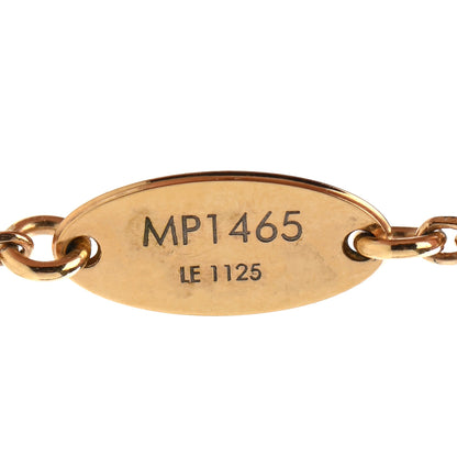 Louis Vuitton Essential V Necklace Gold 7 of 9