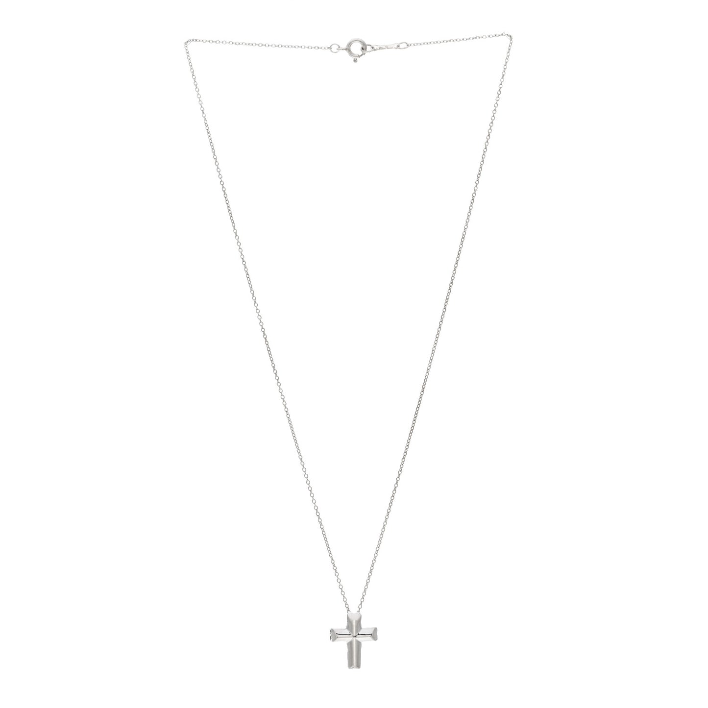 Sterling Silver Paloma Picasso Tenderness Cross Pendant Necklace
