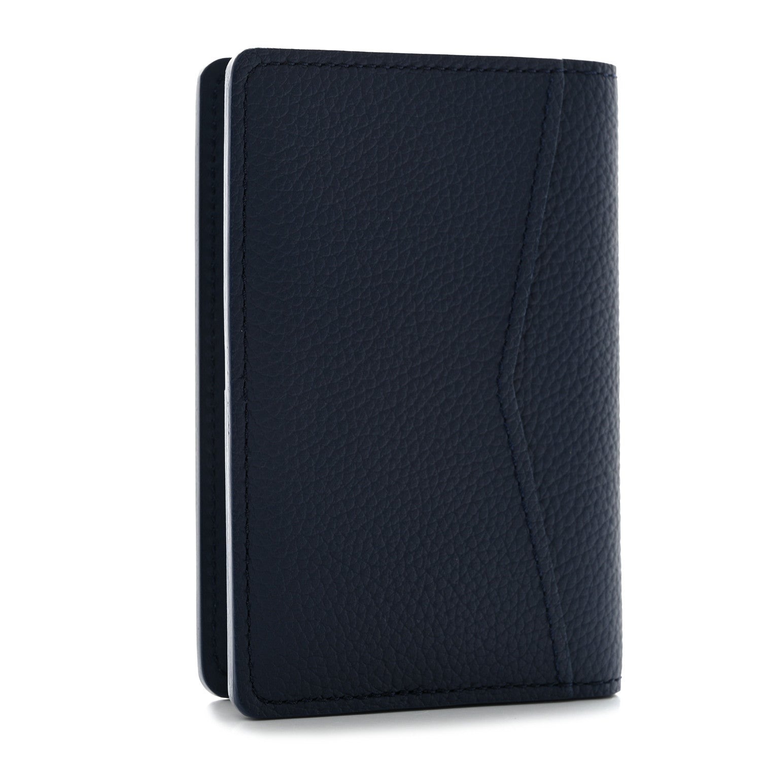 Louis Vuitton Grained Calfskin Aerogram Pocket Organizer Marine 3 of 6