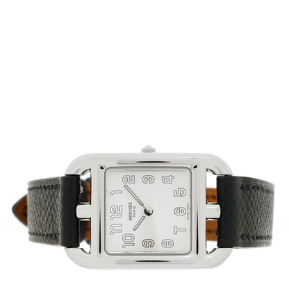 Hermes Stainless Steel Epsom 23mm Cape Cod Quartz Watch Noir 2 of 4