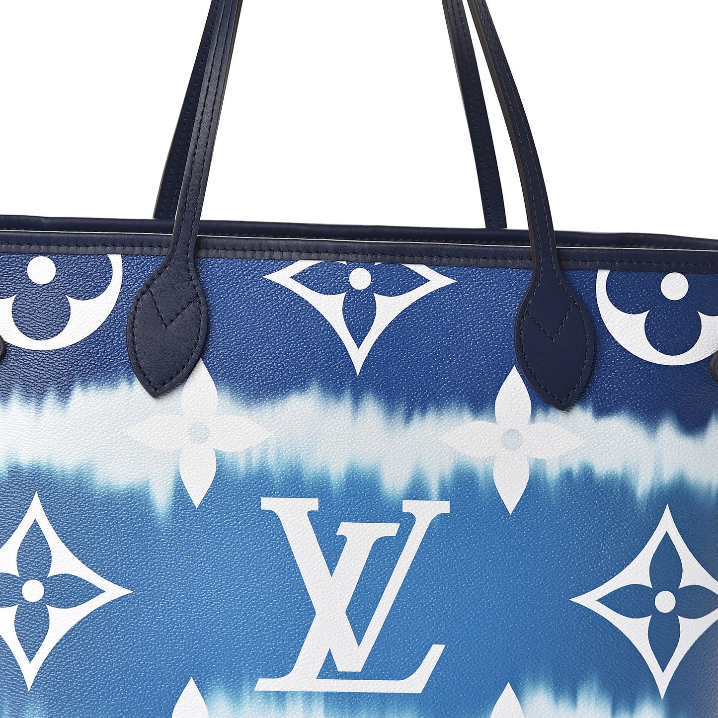 Monogram Escale Neverfull MM Blue