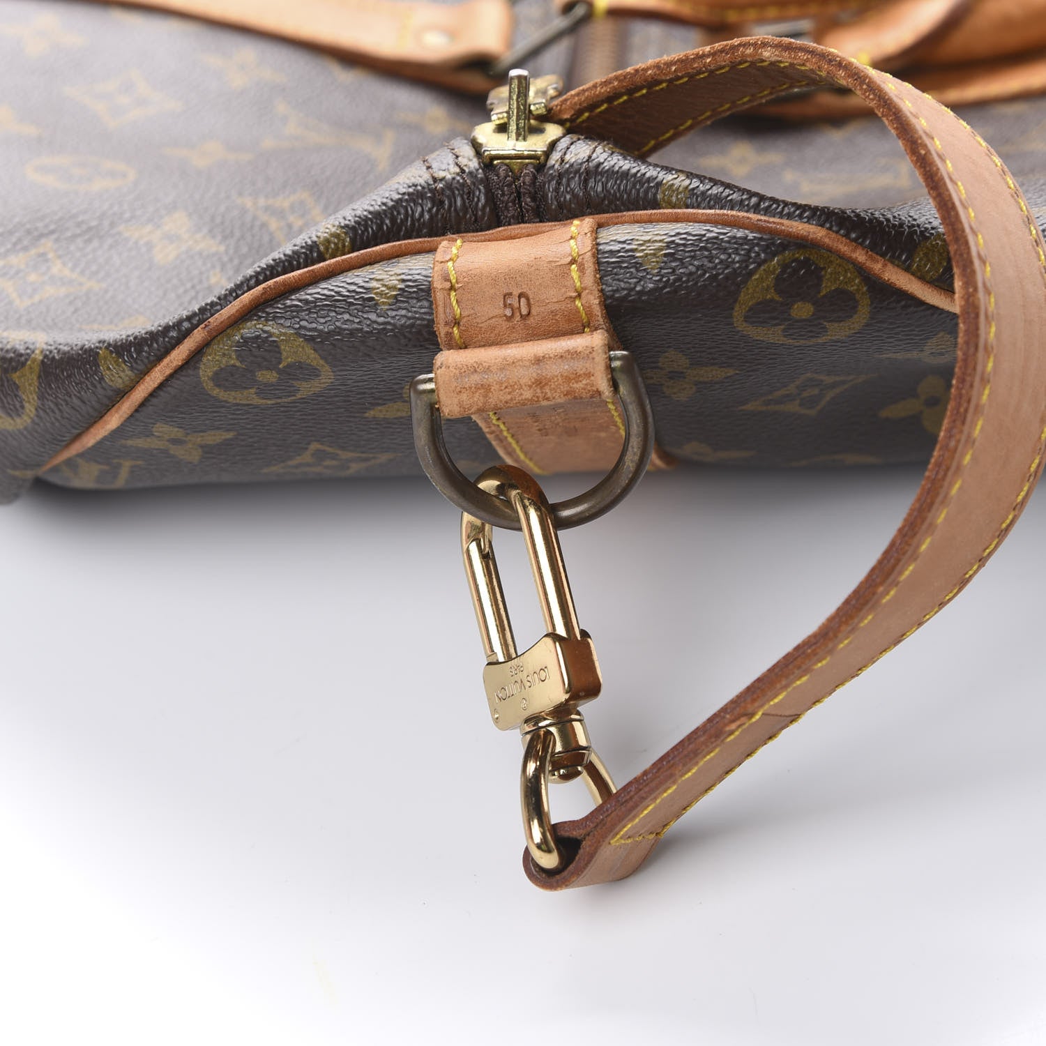 Louis Vuitton Monogram Keepall Bandouliere 50 27 of 28