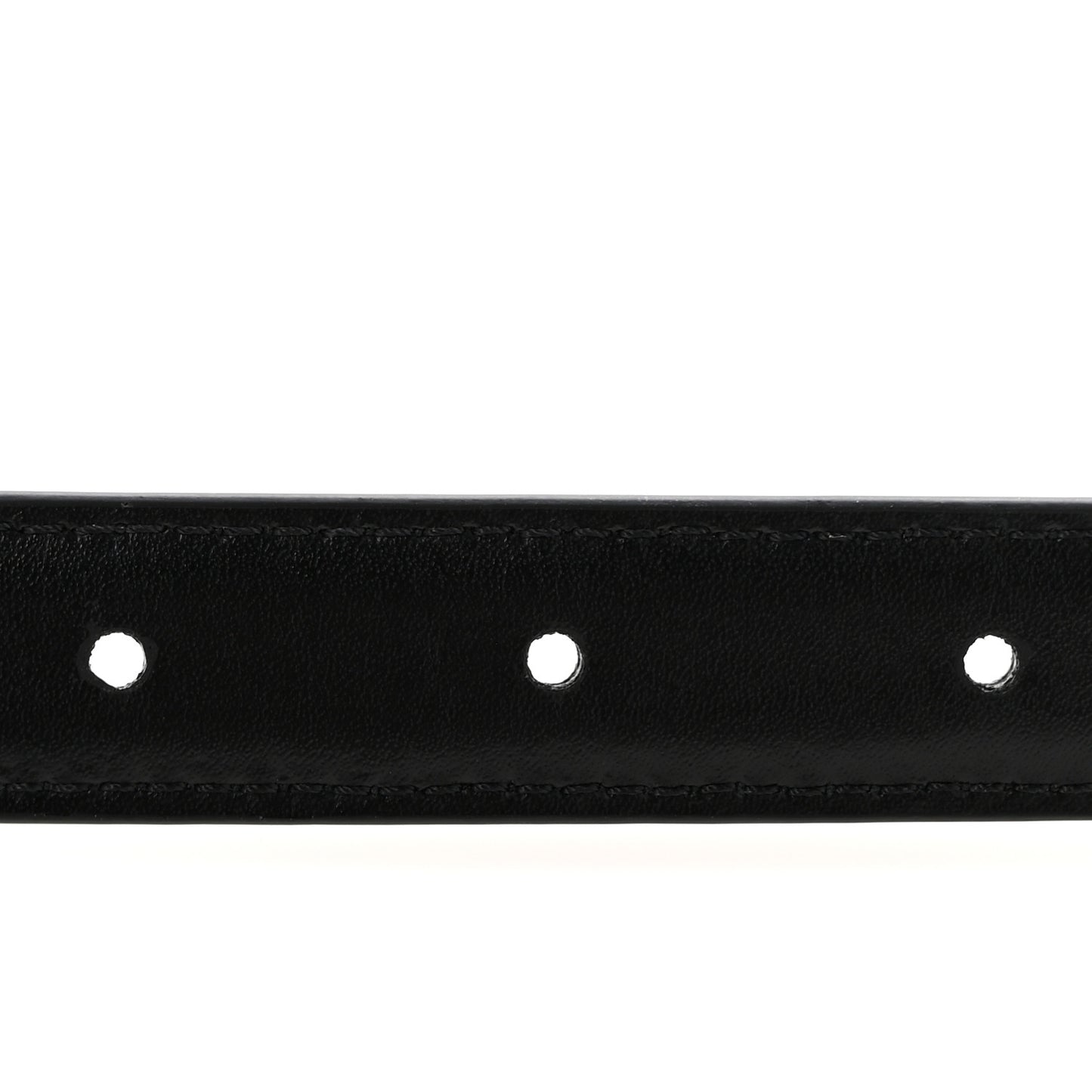 Box Calfskin Small 18mm Triomphe Belt 75 30 Black