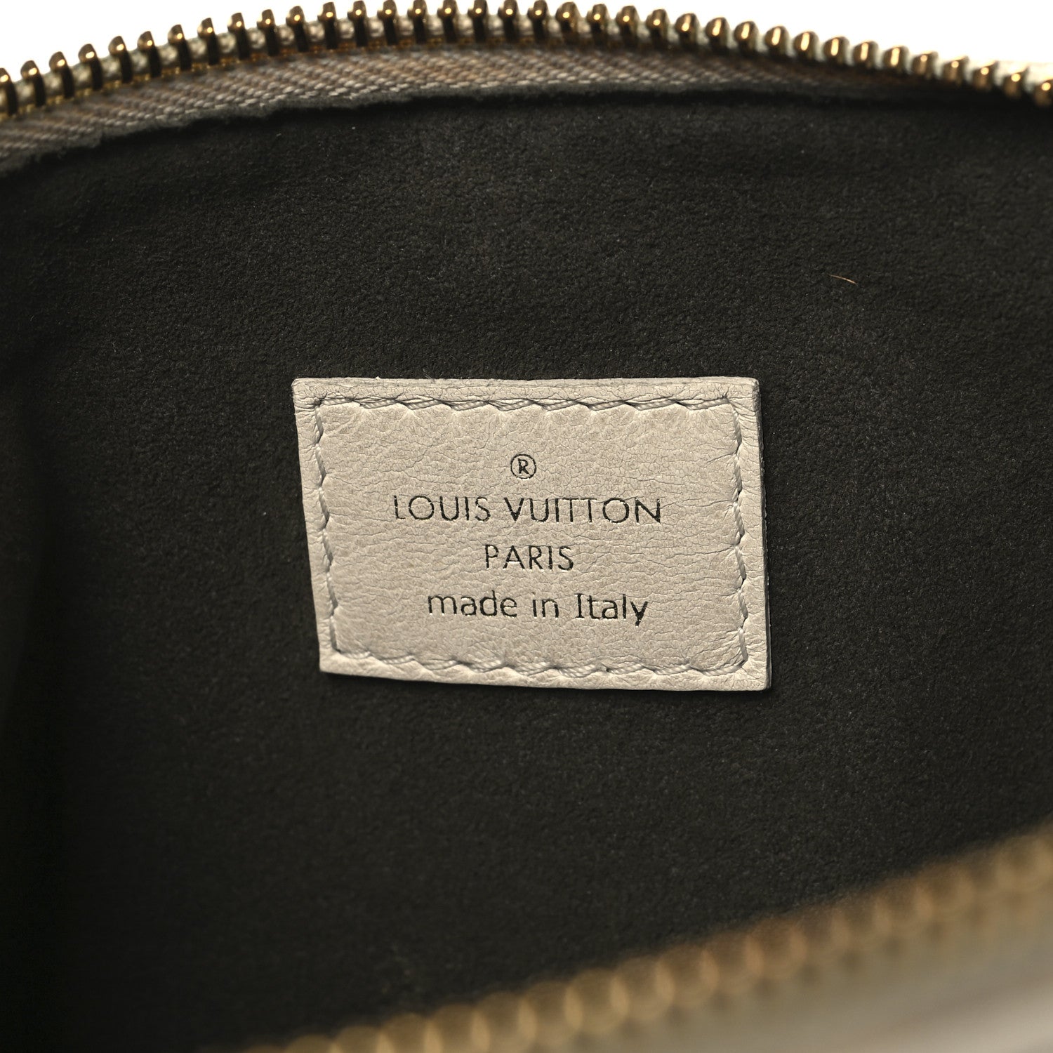 Louis Vuitton Lambskin Embossed Monogram Coussin PM Beige Cream 8 of 17
