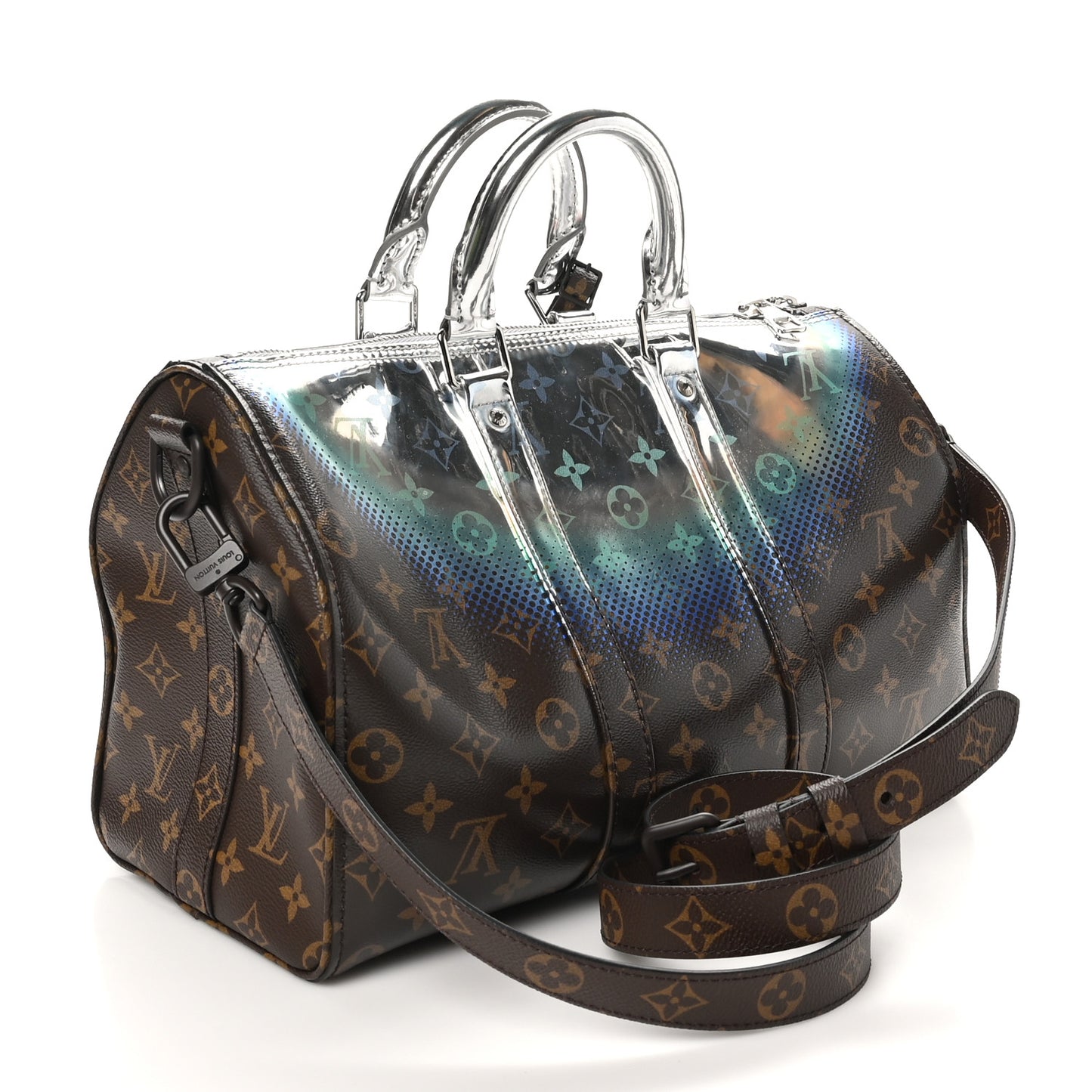 Metallic Nebula Monogram Speedy Bandouliere 35 Multicolor