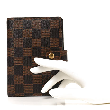 Louis Vuitton Damier Ebene Small Ring Agenda Cover 2 of 6