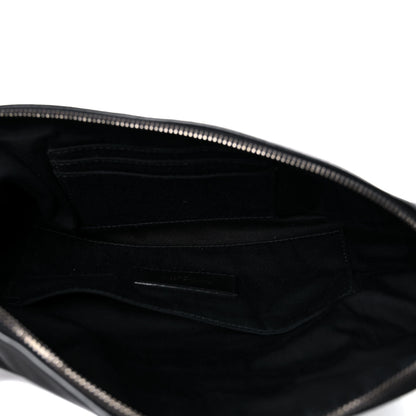 Saint Laurent Calfskin Monogram Belt Bag Black 5 of 13
