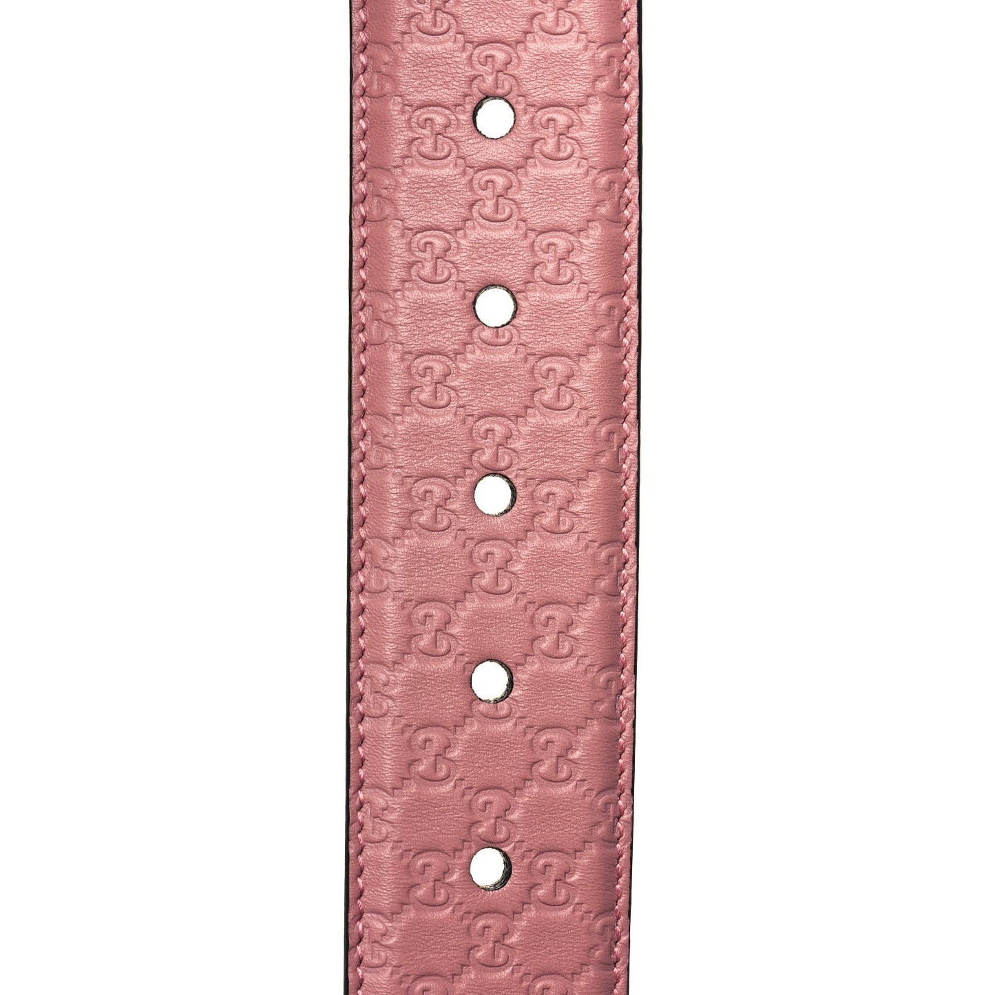 Soft Microguccissima Margaux Calfskin Belt 90 36 Soft Pink
