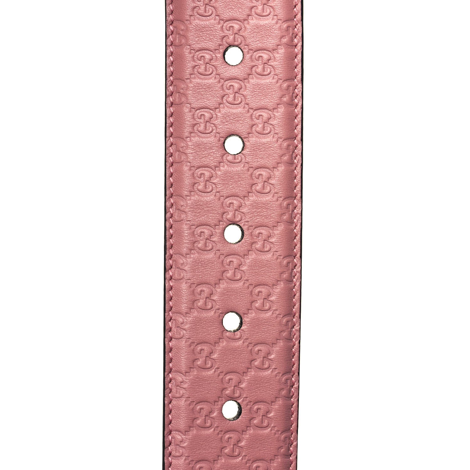 Gucci Soft Microguccissima Margaux Calfskin Belt 90 36 Soft Pink 3 of 4