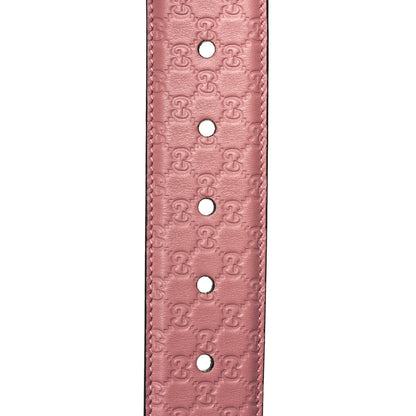 Gucci Soft Microguccissima Margaux Calfskin Belt 90 36 Soft Pink 3 of 4