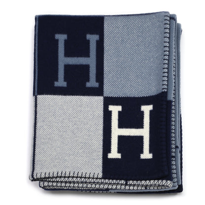 Hermes Wool Cashmere Avalon III Blanket Caban Ecru 1 of 3