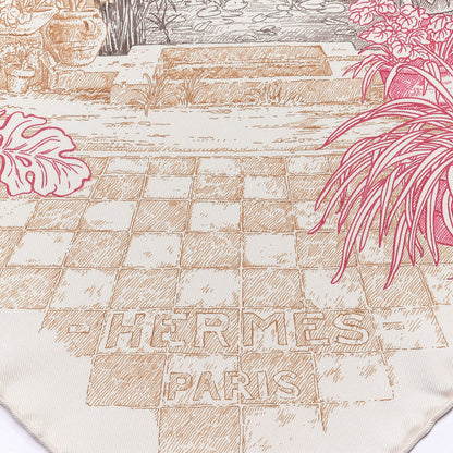 Hermes Silk Le Jardin de Leila Scarf 90 2 of 4