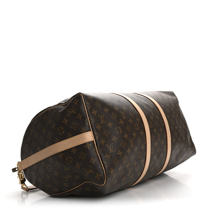 Louis Vuitton Monogram Keepall Bandouliere 55 3 of 12