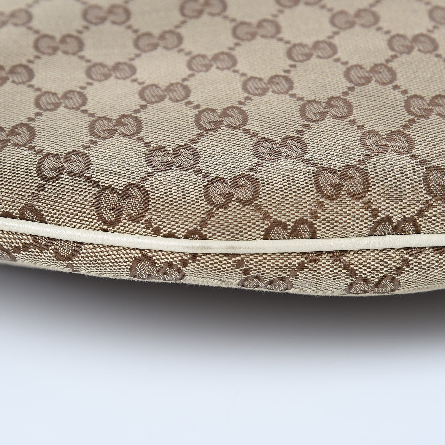 Gucci Monogram Large Wave Hobo Off White 9 of 12