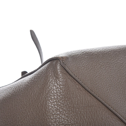 Celine Soft Grained Calfskin Small Belt Cabas Phantom Taupe 9 of 14