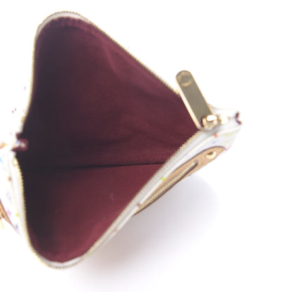 Louis Vuitton Monogram Multicolor Pochette Plate GM White 5 of 9