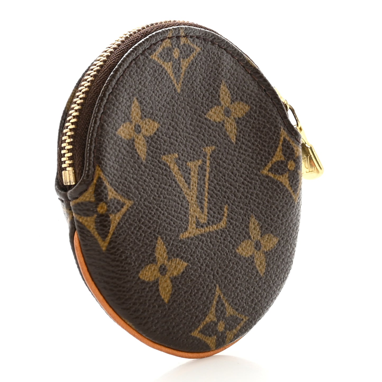 Monogram Round Coin Purse