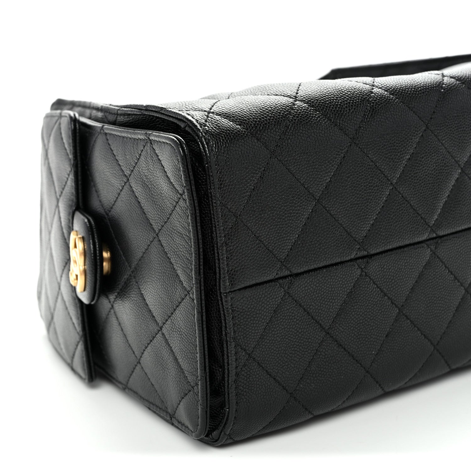Chanel Caviar Quilted Small Chanel 25 Handbag Black 9 of 11