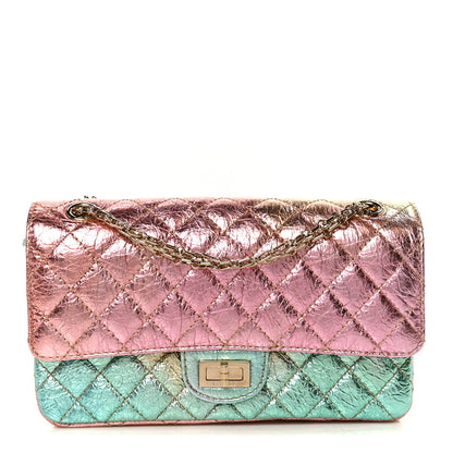 Chanel Metallic Goatskin Quilted 2.55 Reissue 225 Flap Multicolor 1 of 10