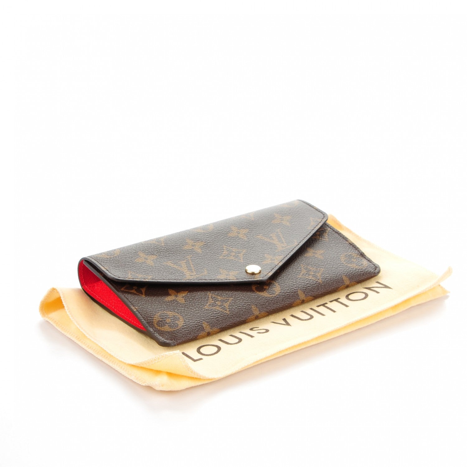 Louis Vuitton Monogram Jeanne Wallet Coquelicot 4 of 8