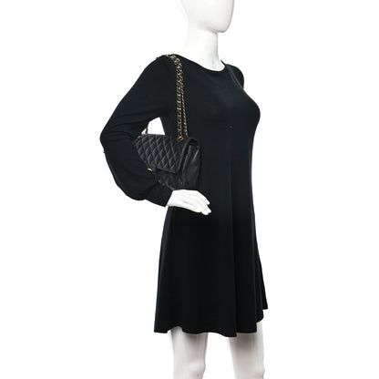 Chanel Caviar Quilted Medium Double Flap Black 2 of 16