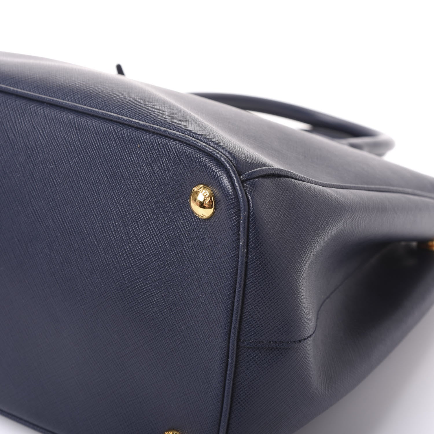 Prada Saffiano Medium Galleria Double Zip Tote Baltico 6 of 10