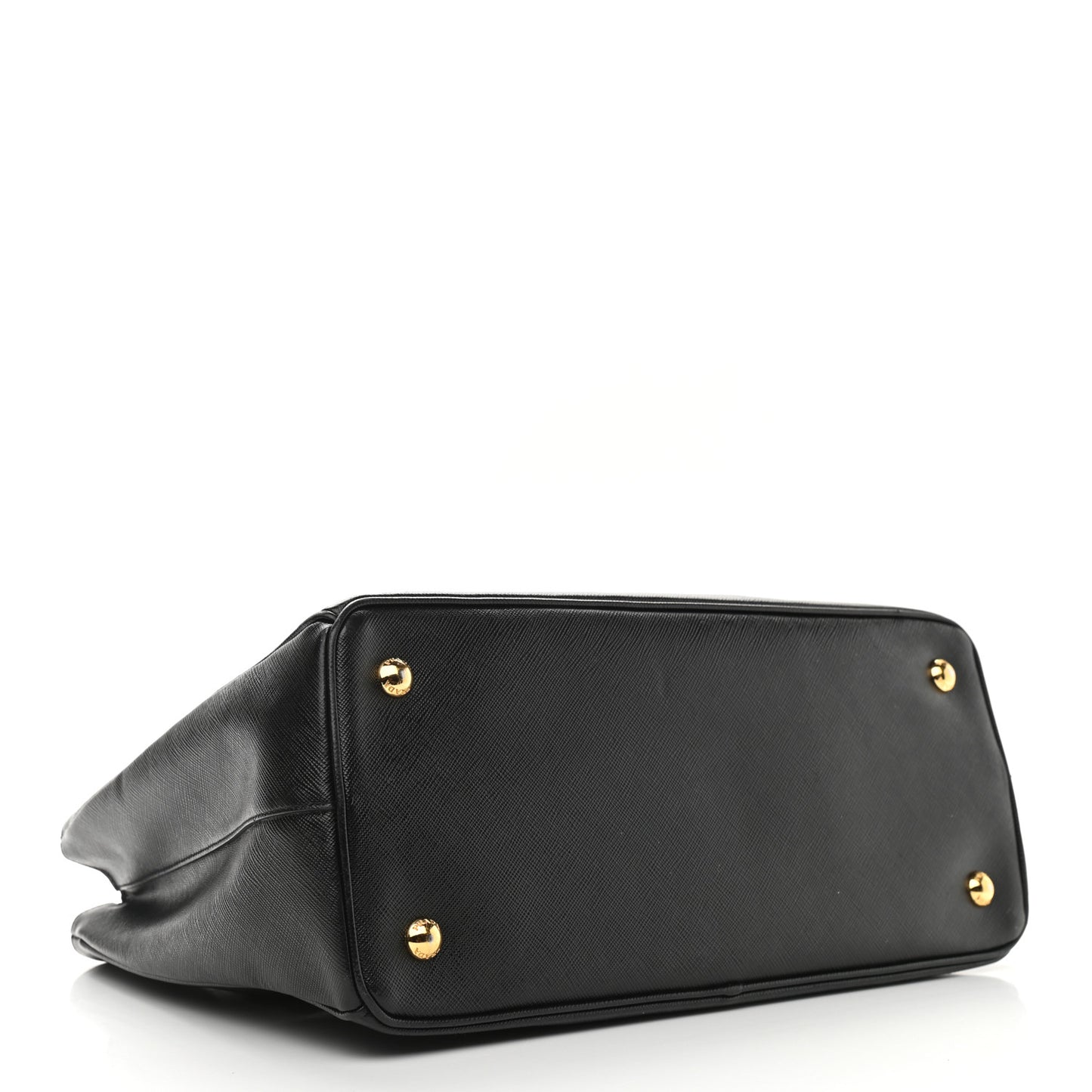 Saffiano Lux Medium Tote Black