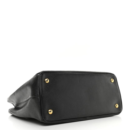 Prada Saffiano Lux Medium Tote Black 4 of 12