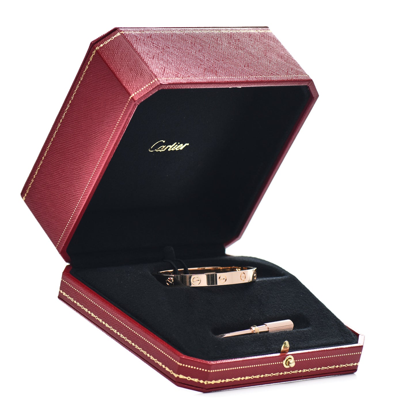 18K Pink Gold LOVE Bracelet 16